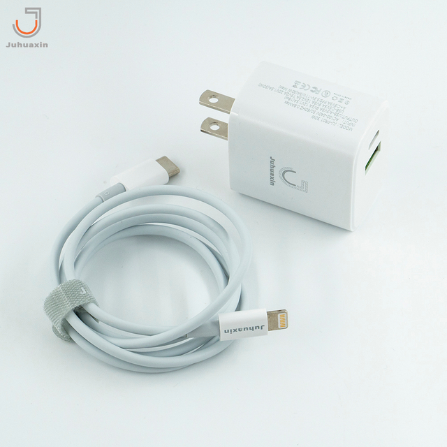 JUHUAXIN JU-UX30 Popular C-IPH Full System Compatibility Fash Charging TPE PD 27W Charger Cable For Iphone