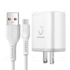 Juhuaxin High Quality Mobile-Phone-Accessories Cutomise Logo USB Pd30W a+C Power Adapter Fast Charge Rechargeable Phone Charger with Data Cable