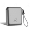 Juhuaxin Hot Selling JU-PB18Miniforce 10000mAh Wired Aluminum Alloy Power Bank with C to C cable