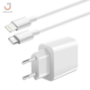 Juhuaxin PR02 Cargadores PARA Celulares 35w QC3.0 Quick Charger Power Adapter Fast Charging Mobile Phone for iPhone