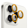 Luminous Colorful Camera Lens Protector 9H Tempered Glass Camera Cover Screen Protector For IPhone 15 14 13 12 11Pro Max
