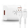 Juhuaxin High Quality Mobile-Phone-Accessories Cutomise Logo USB Pd30W a+C Power Adapter Fast Charge Rechargeable Phone Charger with Data Cable