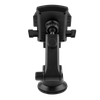 Juhuaxin ABS Black Bike & Motorcycle Handlebar Phone Holder - 360°Adjustable, Four - Claw Fixation, 5 - 7.2 Inches Compatible