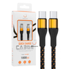 Juhuaxin Wholesale Multi Charger Fast Charging USB Cable with Lightning Type-C Micro Connectors 2M for Mobile Phones 