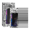 Juhuaxin 9H Anti shock Tempered Glass for iPhone Full Cover Anti Spy Privacy Screen Protector