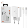 Juhuaxin PR02 Cargadores PARA Celulares 35w QC3.0 Quick Charger Power Adapter Fast Charging Mobile Phone for iPhone
