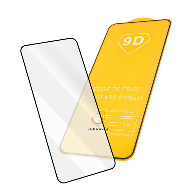 Hot Selling Cell Phone Accessory Full Cover 9d Tempered Glass Screen Guard Protector for iPhone Xiao Oppo Samsung