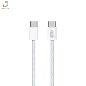 High Quality Mobile Phone Accessories 1M IPH 15 C-C Cable PD 60W TPE Braided Wire 5.0A Fast Charge Phone Cable With Protection