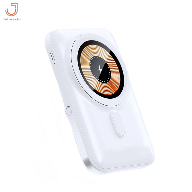 Original Mini Portable Charger10000mAh Type C Magnetic Wireless Charging JU-PB12 Power Bank 
