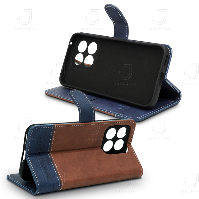 Luxury Leather Flip Cover, Magnetic Seal, Auto Sleep/Wake Functionality