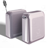 Juhuaxin Hot Selling JU-PB18Miniforce 10000mAh Wired Aluminum Alloy Power Bank with C to C cable