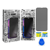Juhuaxin 9H Anti shock Tempered Glass for iPhone Full Cover Anti Spy Privacy Screen Protector