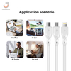 Hot Selling Phone Cables Oem Wholesale Mobile Phone 3.1A Fast Charging USB Port Micro Type C IPH Quick Charge 1.2M Data Cable