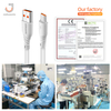 Hot Selling Phone Cables Oem Wholesale Mobile Phone 3.1A Fast Charging USB Port Micro Type C IPH Quick Charge 1.2M Data Cable