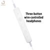 Wire-Controlled Bluetooth Headphone Type-C MM Cable JU-EJ15 Android type-C Wired Direct Plug-in Earphone Headphone