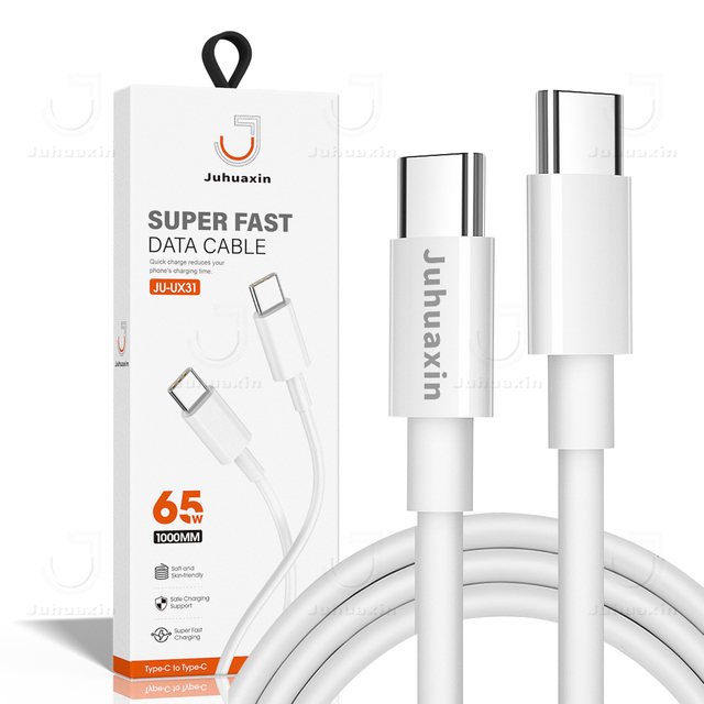 Juhuaxin Pd Fast Charging Era 5A Super Flash Charging Cable Power Compatibility C-C Port High Toughness 45W TPE Data Transmission Cable for iPhone 15