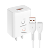 Juhuaxin Factory Certified High Quality Mobile Phone US Charger USB SET 2.1A-2.4A 12W Fast for Android Phones and Watches