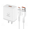 Juhuaxin High Quality Mobile-Phone-Accessories Cutomise Logo USB Pd30W a+C Power Adapter Fast Charge Rechargeable Phone Charger with Data Cable