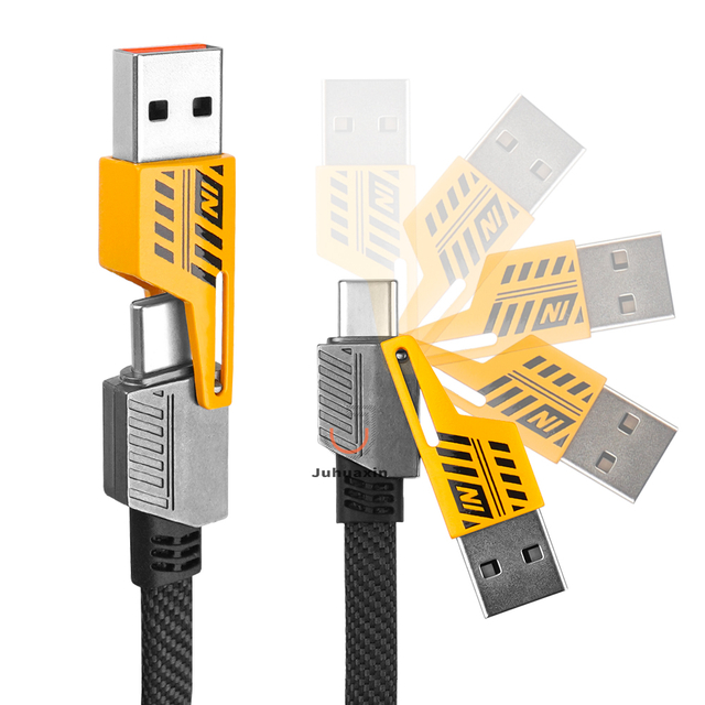 Juhuaxin High Quality OEM Cell Phone Fast Data Charging Cable for Iphone Samsung Android 1m C To TYPE C/IPhone