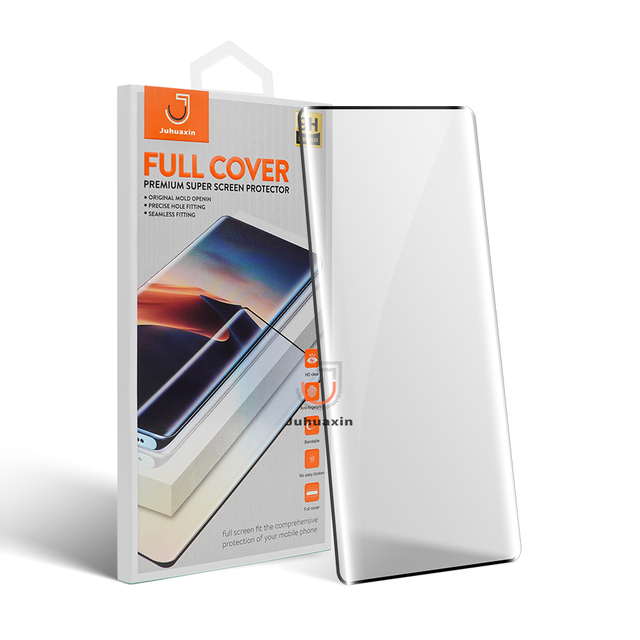 JUHUAXIN JU-TG11 New 3D Curved Screen Protector for Samsung Galaxy S20 S20+ S20 Ultra 5g S21ultra S22ultra S9 S10 Tempered Glass